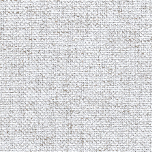 Belgian - Faux Linen Fabric - Swatch / Snow - Revolution Upholstery Fabric