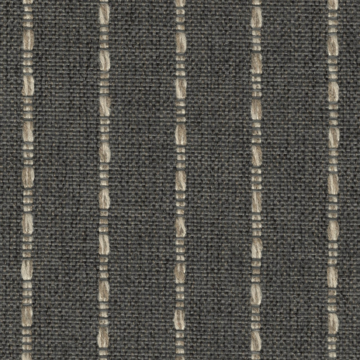 Avant Garde Striped Upholstery Fabric - Swatch / avantgarde-charcoal - Revolution Upholstery Fabric