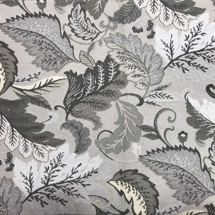 Lancashire Leaf Pattern Fabric -  Jacquard Upholstery Fabric -  - Revolution Upholstery Fabric