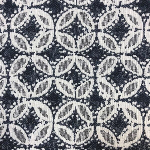Norway Fabric - Jacquard Upholstery Fabric - Yard / norway-indigo - Revolution Upholstery Fabric