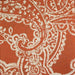 Opulent - Paisley Upholstery Fabric - Yard / opulent-mango - Revolution Upholstery Fabric
