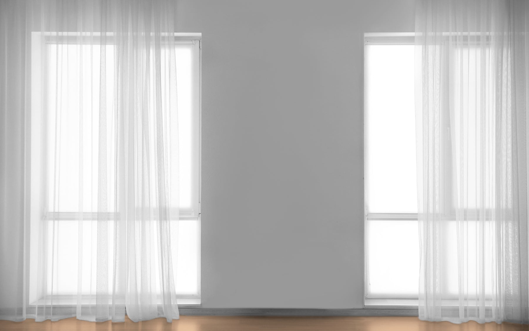 How to Hang Curtains Without a Rod
