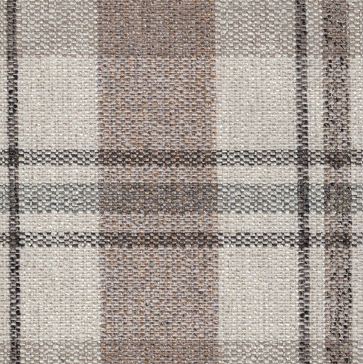 Artisanal Plaid Upholstery Fabric - Yard / Cream - Revolution Upholstery Fabric