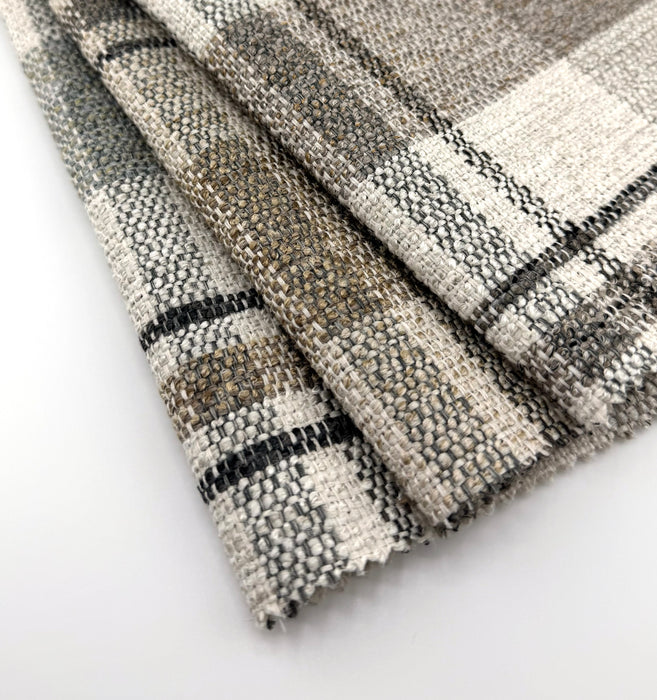 Artisanal Plaid Upholstery Fabric - - Revolution Upholstery Fabric