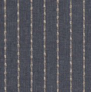 Avant Garde Striped Upholstery Fabric - Yard / avantgarde-navy - Revolution Upholstery Fabric