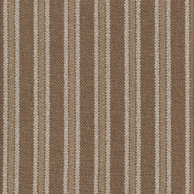 Billie - Striped Upholstery Fabric - Yard / Latte - Revolution Upholstery Fabric