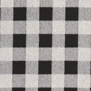 Brompton Checkered Print - Jacquard Upholstery Fabric - Yard / brompton-black - Revolution Upholstery Fabric