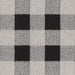 Brompton Checkered Print - Jacquard Upholstery Fabric - Yard / brompton-black - Revolution Upholstery Fabric