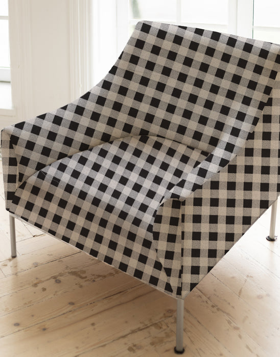 Brompton Checkered Print - Jacquard Upholstery Fabric - - Revolution Upholstery Fabric