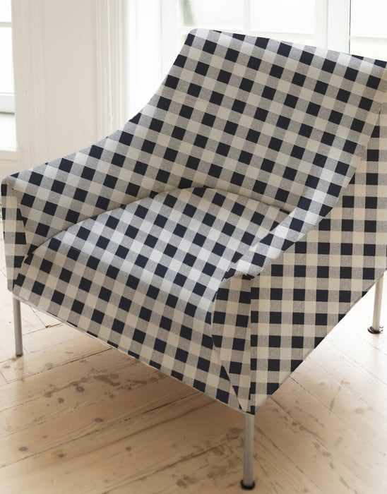 Brompton Checkered Print - Jacquard Upholstery Fabric - - Revolution Upholstery Fabric