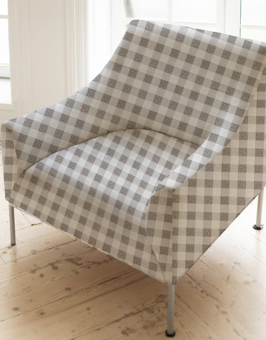 Brompton Checkered Print - Jacquard Upholstery Fabric - - Revolution Upholstery Fabric
