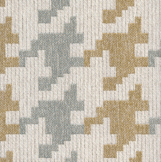 Blass Classic Houndstooth Upholstery Fabric - yard / blass-capri - Revolution Upholstery Fabric