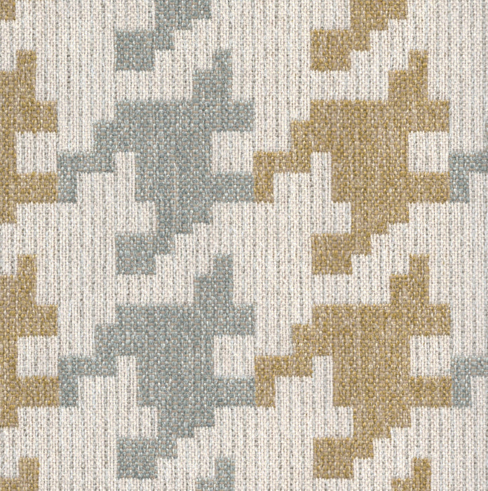Blass Classic Houndstooth Upholstery Fabric - yard / blass-capri - Revolution Upholstery Fabric