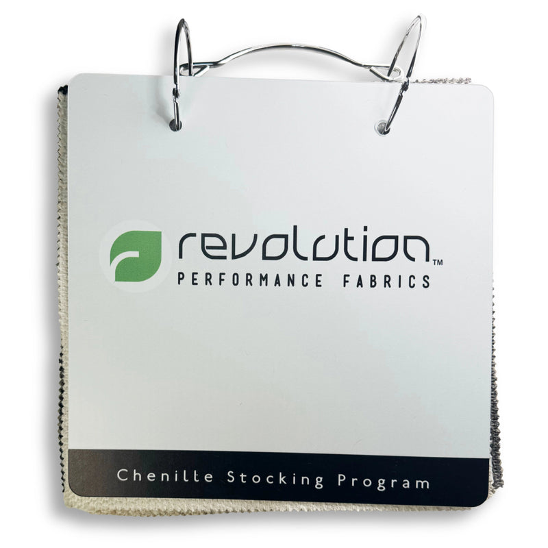 Chenille Sample Handle - - Revolution Upholstery Fabric