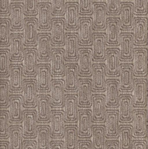 Collide - Modern Geometric Upholstery Fabric - Yard / Taupe - Revolution Upholstery Fabric