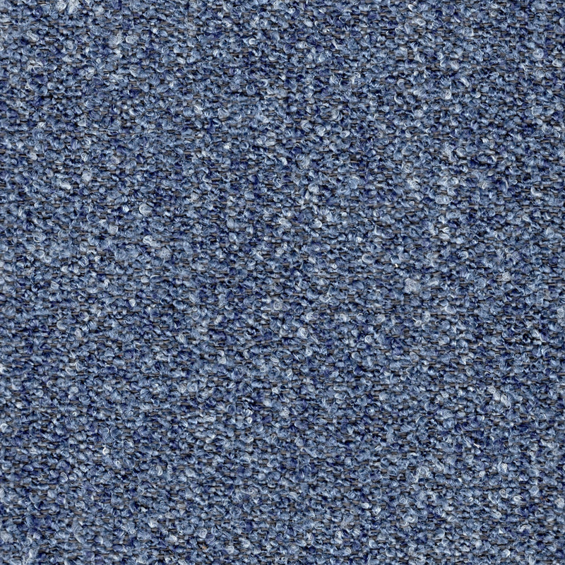 Curly Q - Boucle Upholstery Fabric - Yard / Blue - Revolution Upholstery Fabric