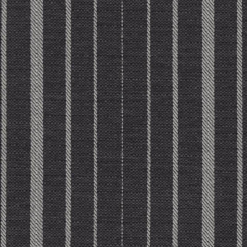 Eastern - Outdoor Stripe - Swatch / Black - Revolution Upholstery Fabric