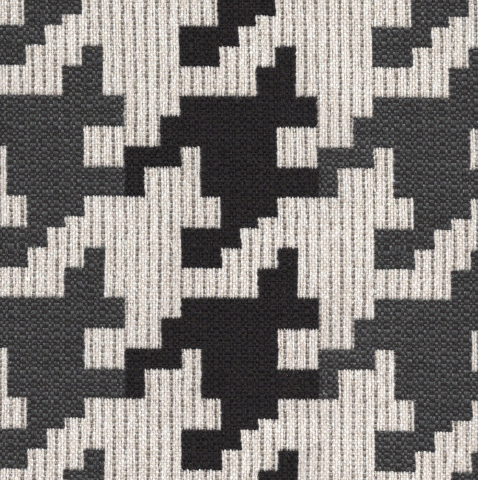 Blass Classic Houndstooth Upholstery Fabric - yard / blass-ebony - Revolution Upholstery Fabric