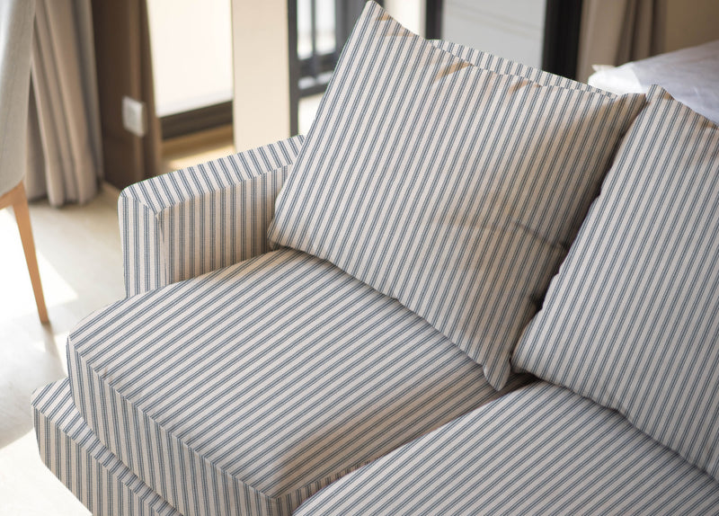 Foreshore - Washable Striped Performance Fabric - - Revolution Upholstery Fabric