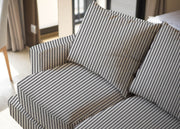 Foreshore - Washable Striped Performance Fabric - - Revolution Upholstery Fabric