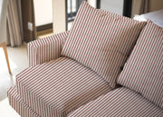 Foreshore - Washable Striped Performance Fabric - - Revolution Upholstery Fabric