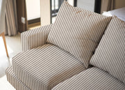 Foreshore - Washable Striped Performance Fabric - - Revolution Upholstery Fabric