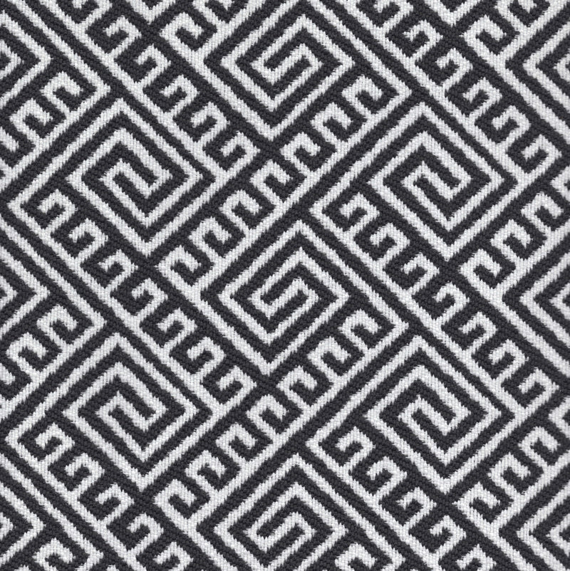 Hatteras - Outdoor Upholstery Fabric - yard / Black - Revolution Upholstery Fabric