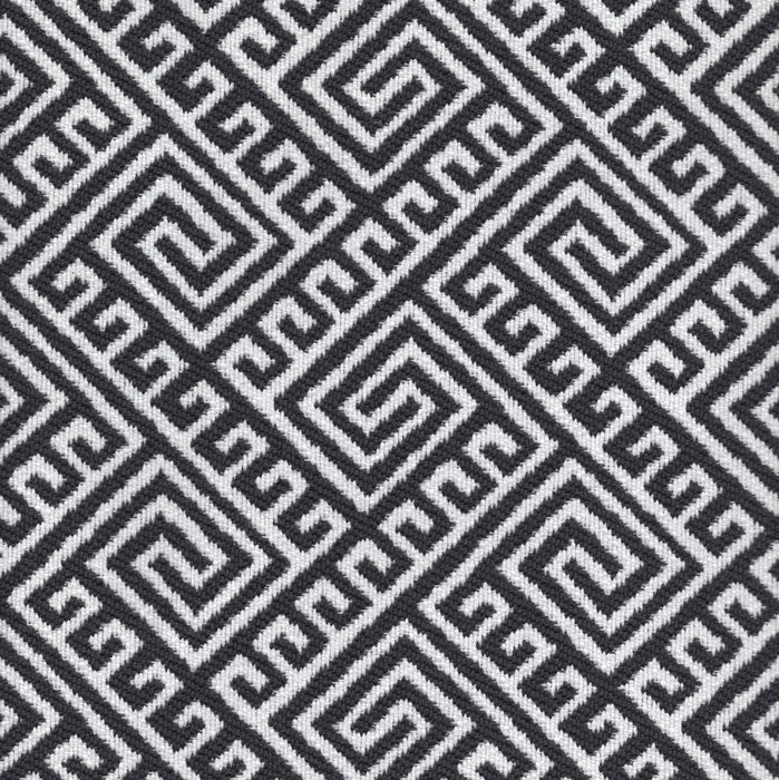 Hatteras - Outdoor Upholstery Fabric - yard / Black - Revolution Upholstery Fabric