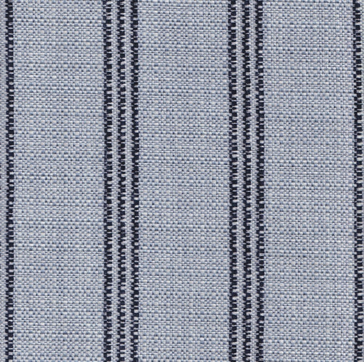 High Society - Tailored Striped Upholstery Fabric - Yard / Lapis - Revolution Upholstery Fabric