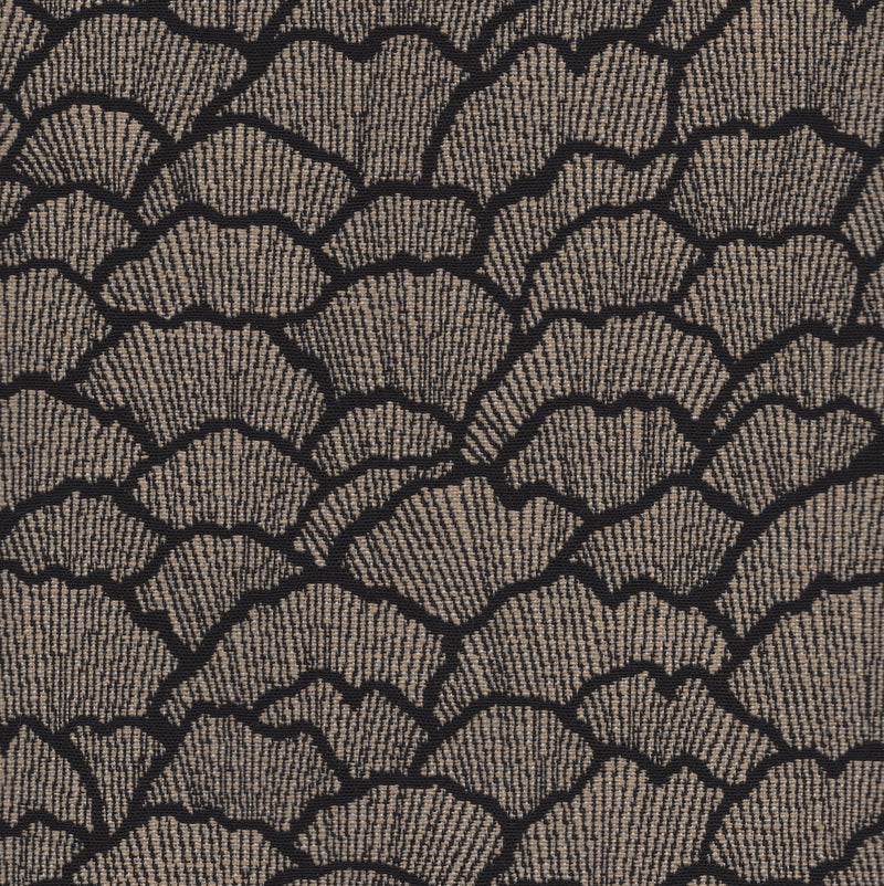 Leafing Out - Jacquard Upholstery Fabric - Swatch / Midnight - Revolution Upholstery Fabric