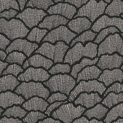 Leafing Out - Jacquard Upholstery Fabric - Swatch / Onyx - Revolution Upholstery Fabric