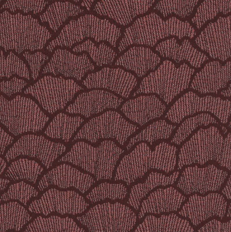 Leafing Out - Jacquard Upholstery Fabric - Swatch / Persimmon - Revolution Upholstery Fabric