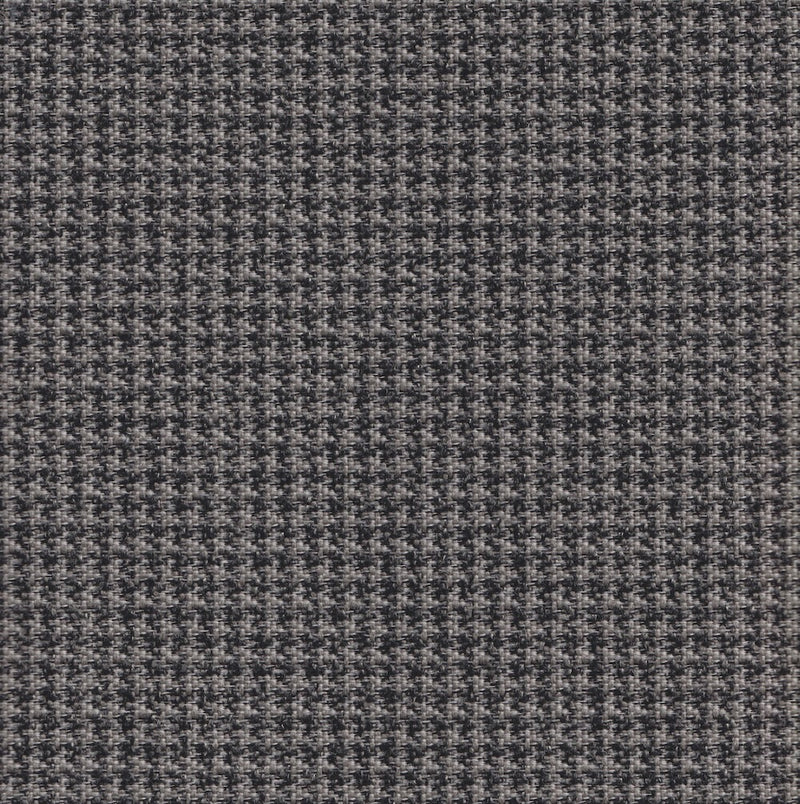 Menswear - Classic Houndstooth Upholstery Fabric - Yard / Charcoal - Revolution Upholstery Fabric