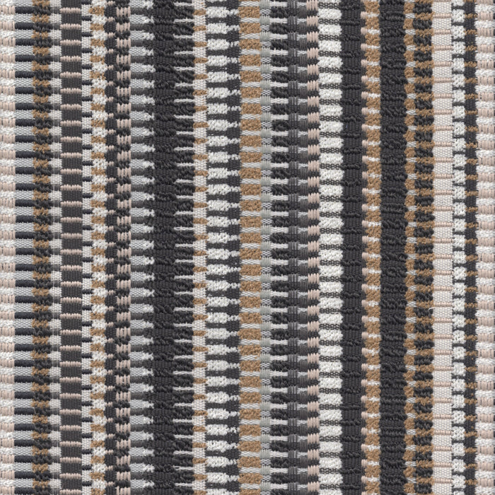 Pamlico Bay - Outdoor Fabric - Swatch / Charcoal - Revolution Upholstery Fabric