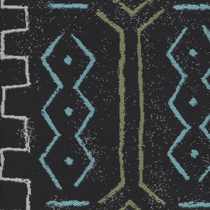 Prescott - Outdoor Performance Fabric - yard / Black - Revolution Upholstery Fabric