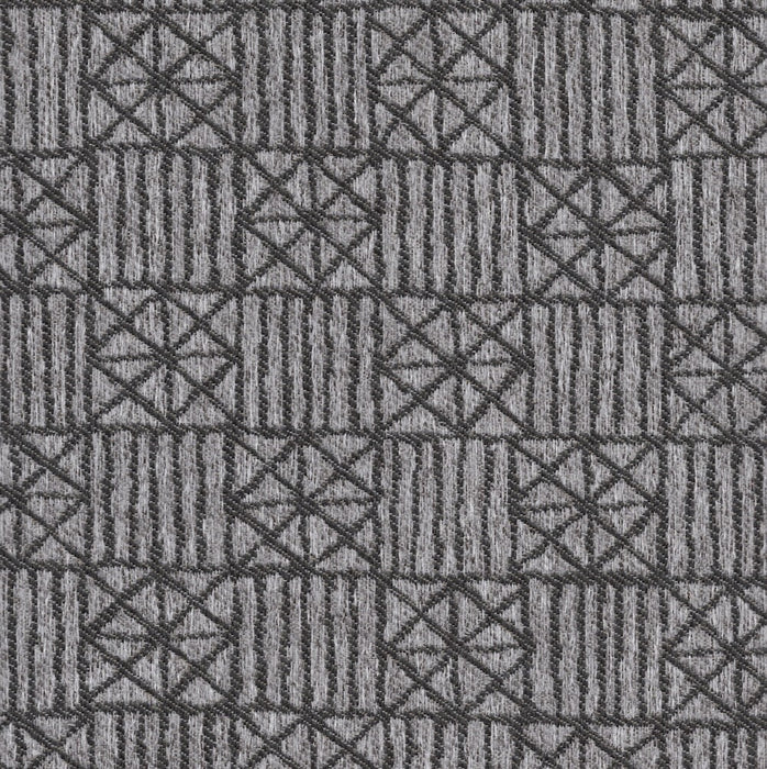 Delgado - Jacquard Upholstery Fabric - Yard / delgado-smoke - Revolution Upholstery Fabric