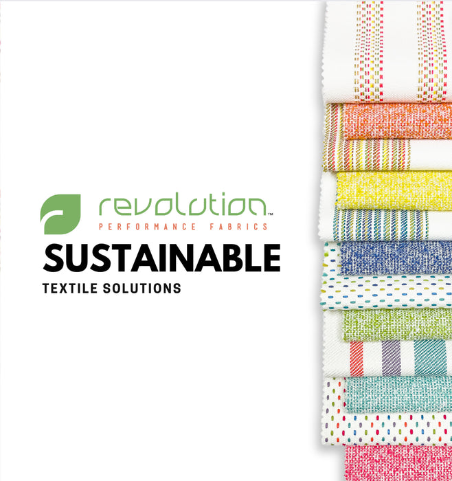 Sustainable Textile Solutions 5"x5" Accordion Brochure -  - Revolution Upholstery Fabric