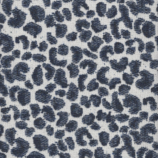 Wild - Outdoor Animal Print Fabric - Swatch / Navy - Revolution Upholstery Fabric
