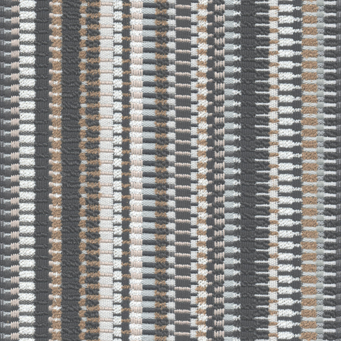 Pamlico Bay - Outdoor Fabric - Swatch / Charcoal - Revolution Upholstery Fabric
