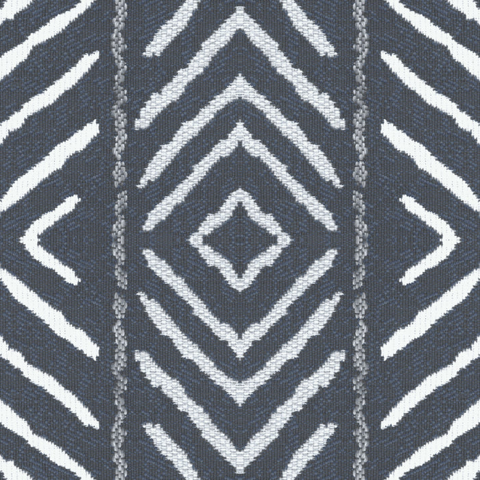 Serengeti - Outdoor Fabric - Swatch / Navy - Revolution Upholstery Fabric