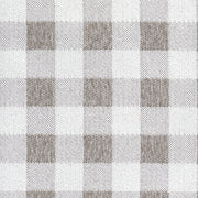 Brompton Checkered Print - Jacquard Upholstery Fabric - Yard / brompton-taupe - Revolution Upholstery Fabric
