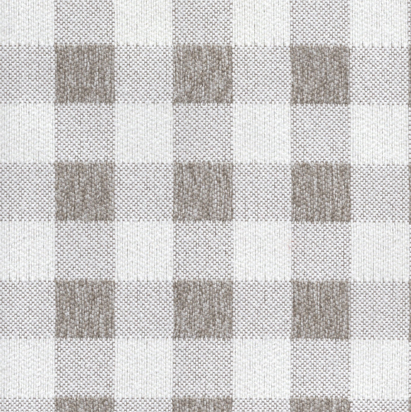 Brompton Checkered Print - Jacquard Upholstery Fabric - Yard / brompton-taupe - Revolution Upholstery Fabric