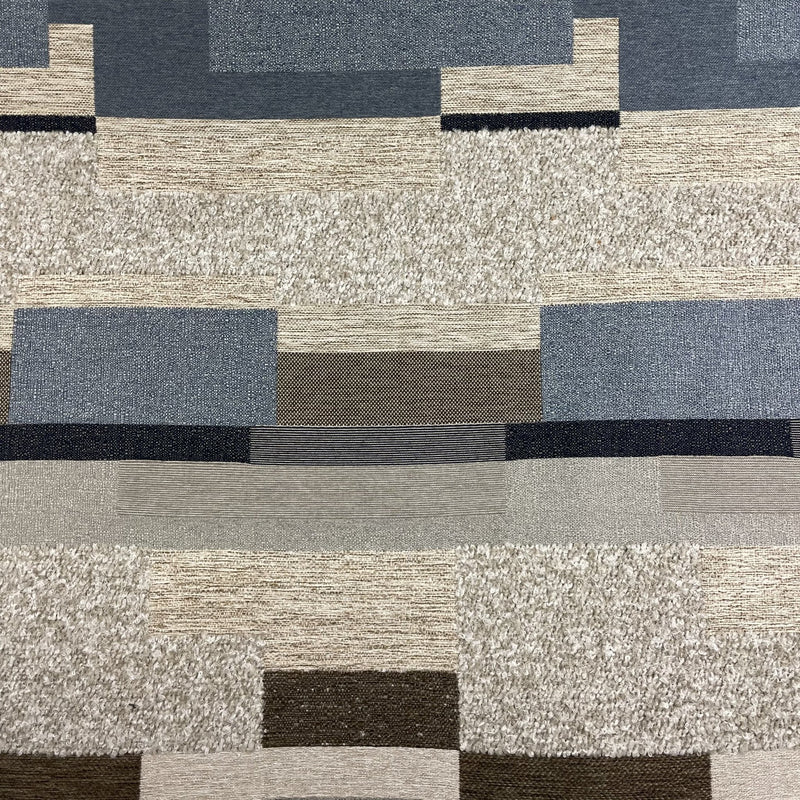 Bottega - Performance Upholstery Fabric - Discontinued - Yard / Blue - Revolution Upholstery Fabric