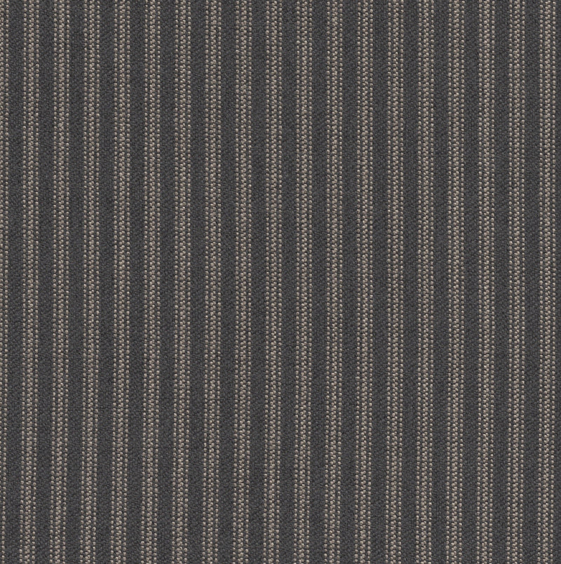 Foreshore - Washable Striped Performance Fabric - Yard / foreshore-carbon - Revolution Upholstery Fabric