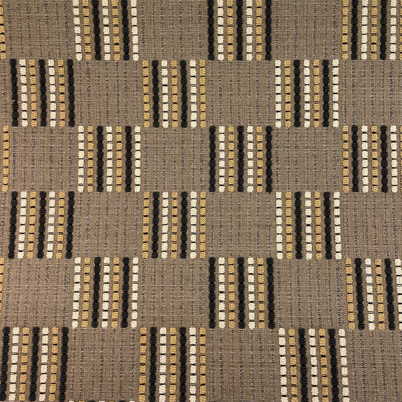 Cascade- Performance Upholstery Fabric - Swatch / Coffee - Revolution Upholstery Fabric