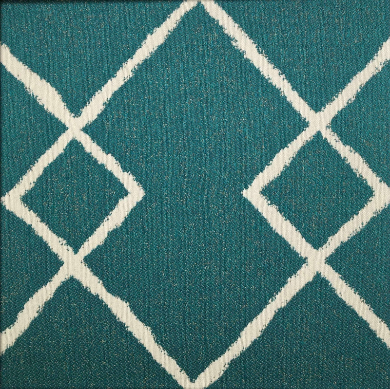 Chainstitch - Jacquard Upholstery Fabric- Discontinued - Yard / chainstitch-bottle - Revolution Upholstery Fabric