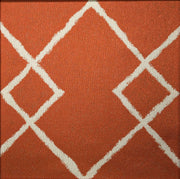 Chainstitch - Jacquard Upholstery Fabric- Discontinued - Yard / chainstitch-mango - Revolution Upholstery Fabric