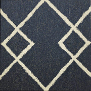 Chainstitch - Jacquard Upholstery Fabric- Discontinued - Yard / chainstitch-marine - Revolution Upholstery Fabric