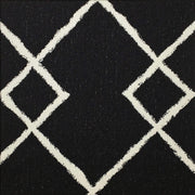 Chainstitch - Jacquard Upholstery Fabric- Discontinued - Yard / chainstitch-onyx - Revolution Upholstery Fabric