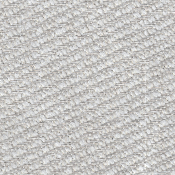 Cloudbank Upholstery Fabric - Classic Boucle Twill Weave - Swatch / Chalk - Revolution Upholstery Fabric